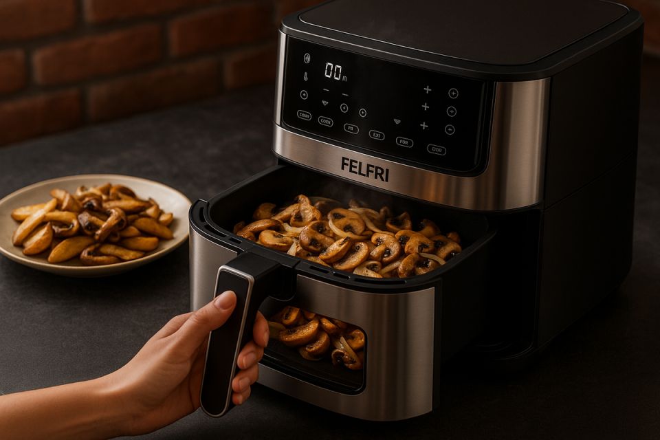 Как готовить лесные грибы в аэрогриле: секреты и советы