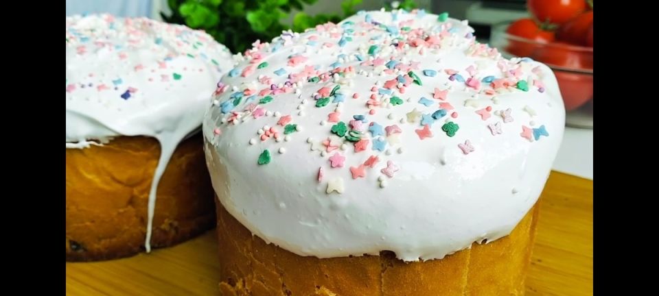 Вдохновляющий рецепт кулича к Пасхе