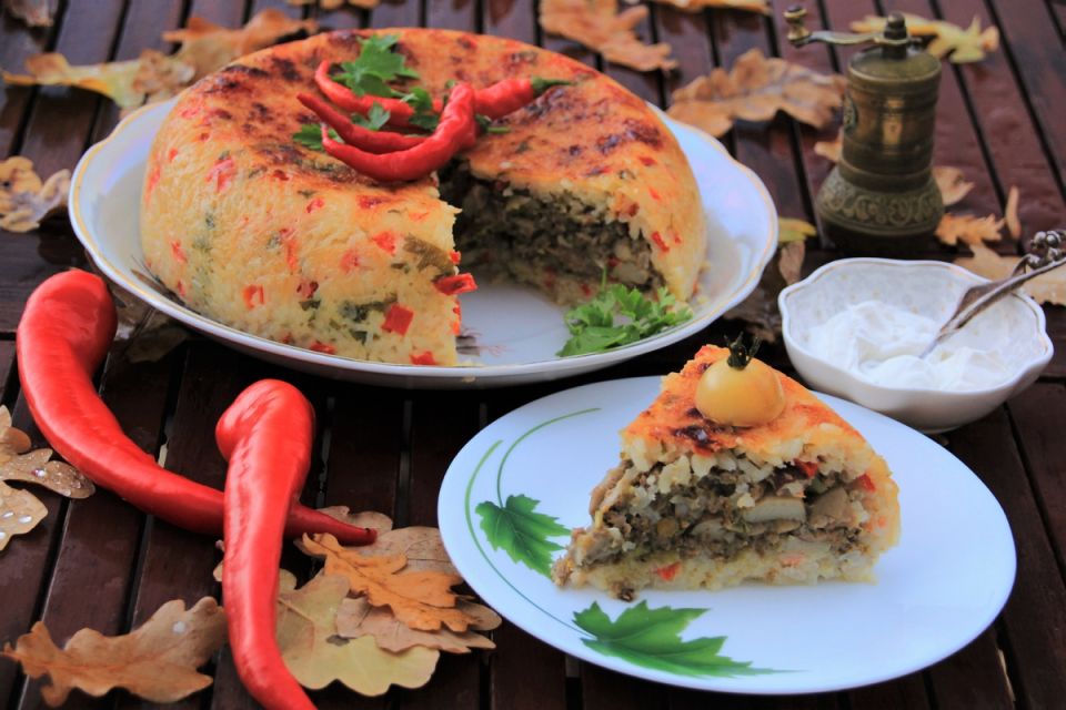 Рисовая запеканка с мясом и грибами: вкусное обновление для вашего ужина