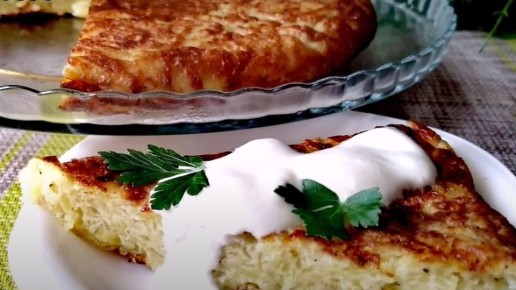 На драники больше не посмотрите: этот быстрый пирог получается вкуснее