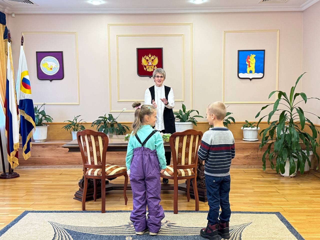 Познавательный визит: воспитанники детского сада в гостях у главы города! Познавательный визит: воспитанники детского сада в гостях у главы города!