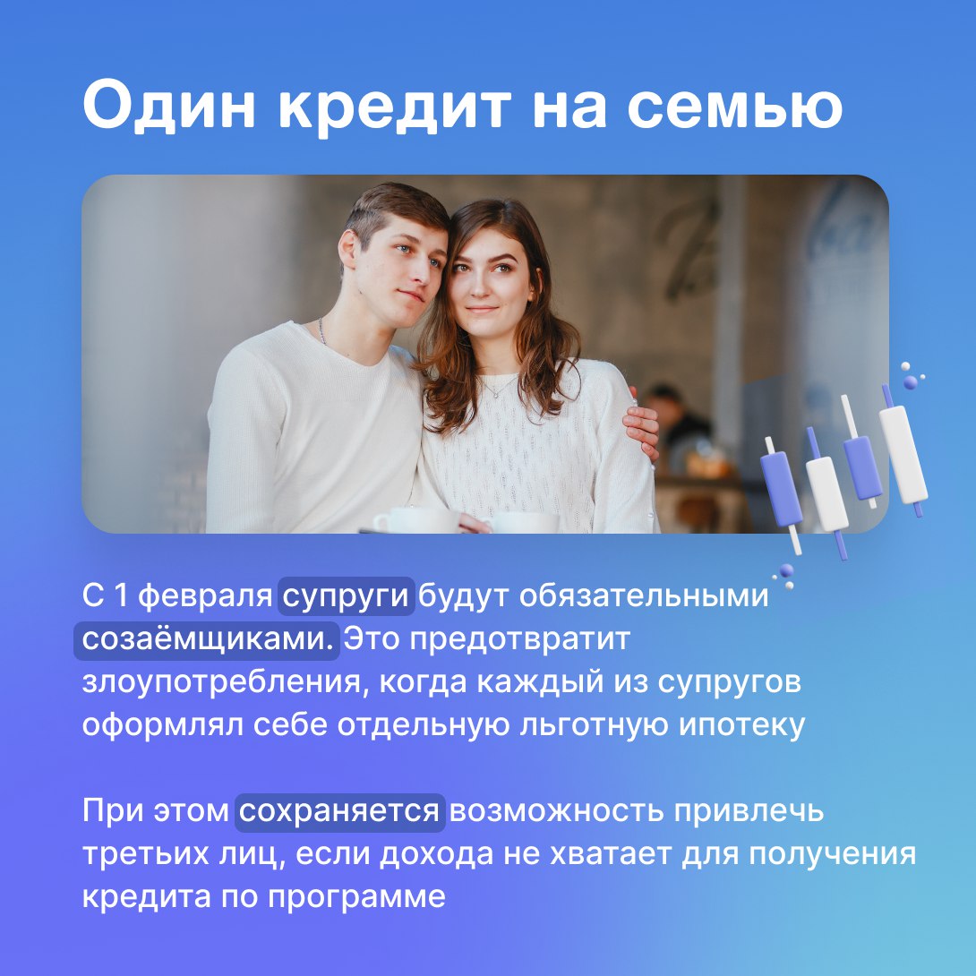 Минфин России представил новые правила для программ «Семейная» и «Дальневосточная ипотека» Минфин России представил новые правила для программ «Семейная» и «Дальневосточная ипотека»