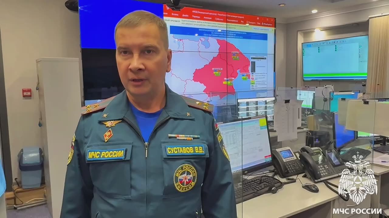 О погоде от заместителя начальника Главного управления МЧС России по Чукотскому автономному округу Валерия Суставова