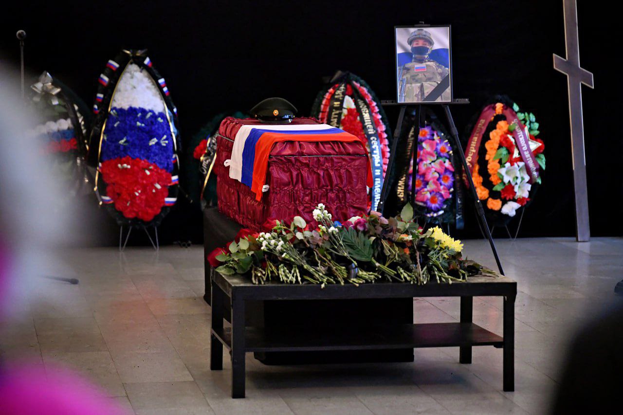 В Анадыре состоялась церемония прощания с бойцом СВО