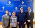 Совместно с руководителем Следственного Комитета по Чукотскому автономному округу генерал-майором юстиции Маратом Мухадиновичем Пековым, главным федеральным инспектором Сергеем Евгеньевичем Колядко и председателем Ассоциации...