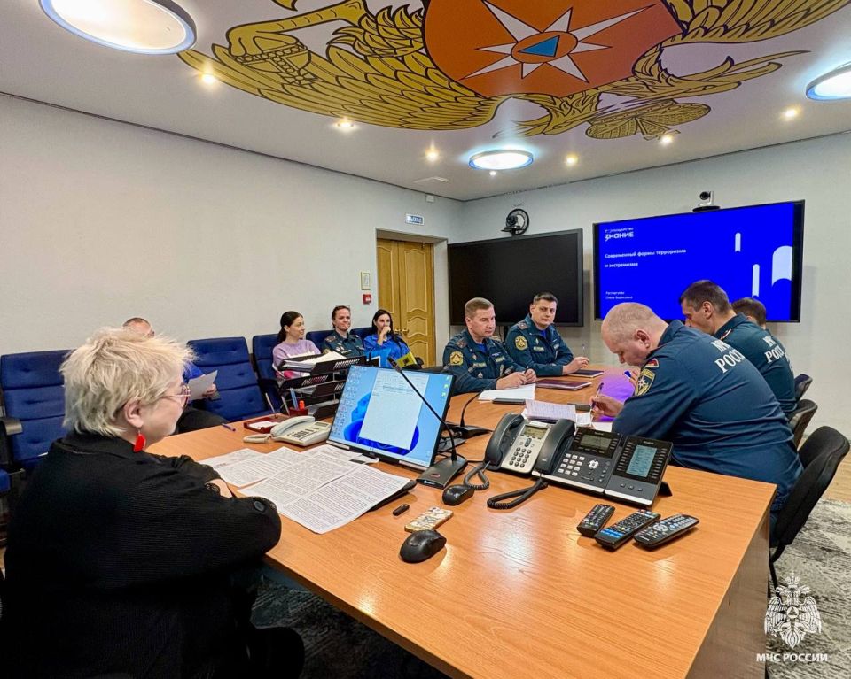 Лекция «Современные формы терроризма и экстремизма» прошла в ГУ МЧС России по ЧАО