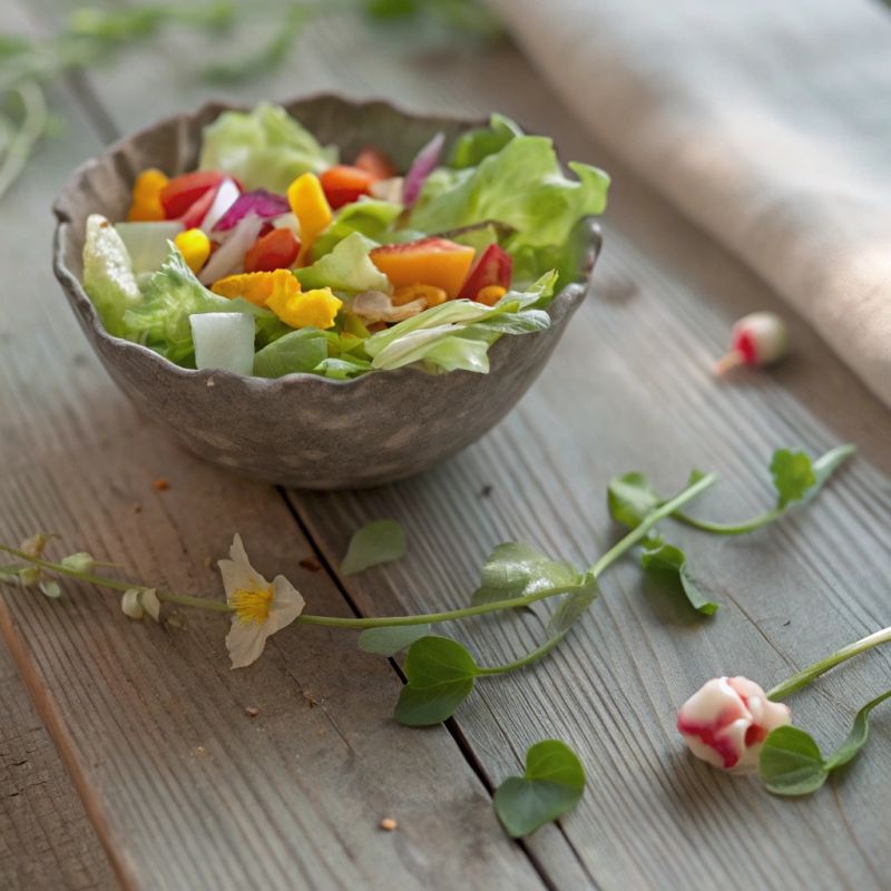 Незабываемая салатная вечеринка: праздник свежих вкусов под майским небом