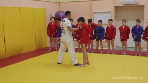 ООО «ГДК Баимская» открывает двери в мир самбо для юных билибинцев