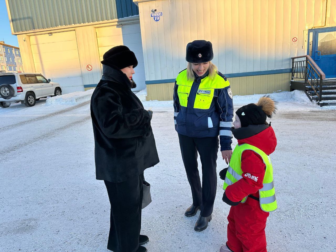 В окружной столице прошла пешеходная экскурсия для воспитанников детского сада «Парус»
