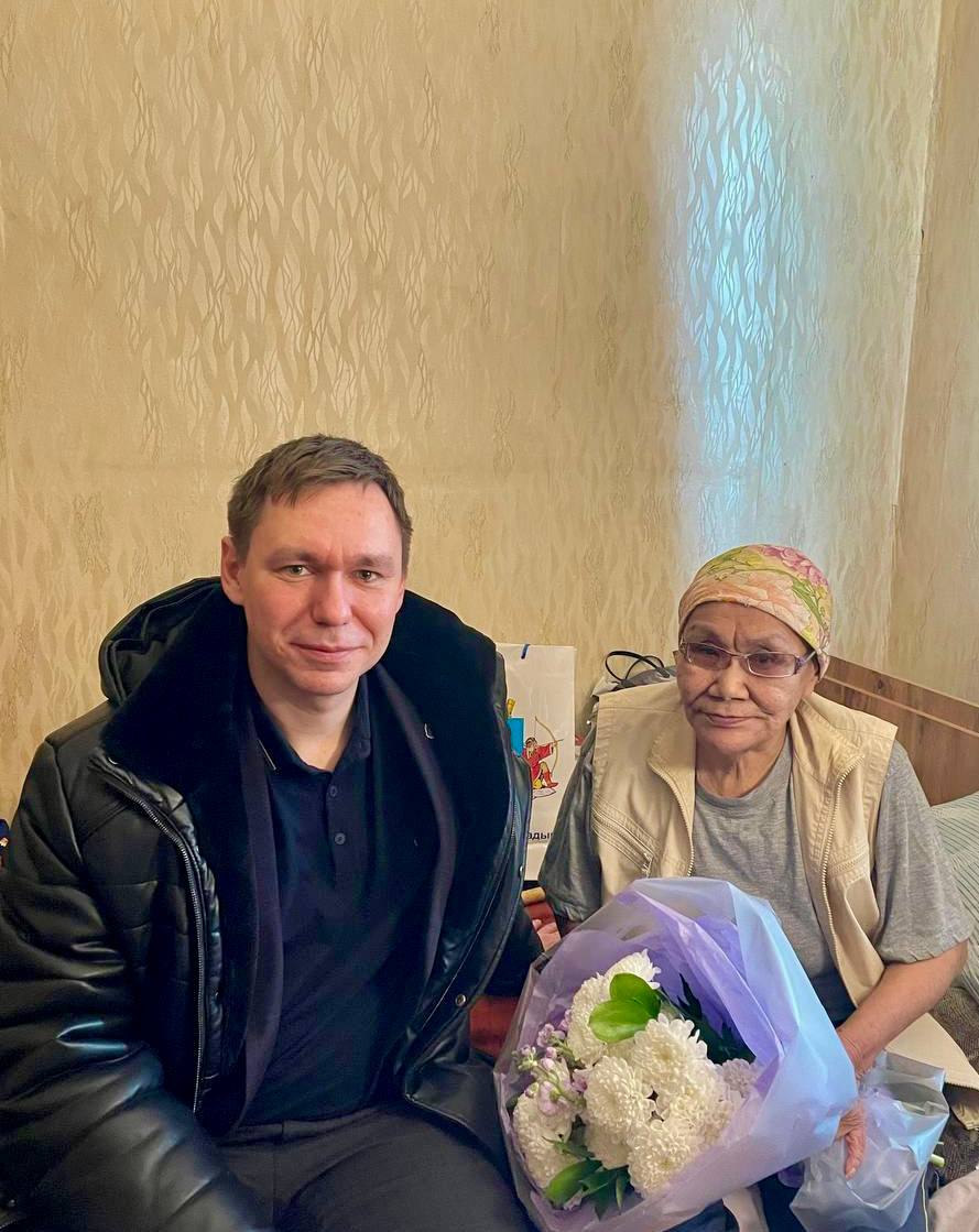 Сергей Спицын: Поздравляем с юбилеем Кевев Зинаиду Александровну!