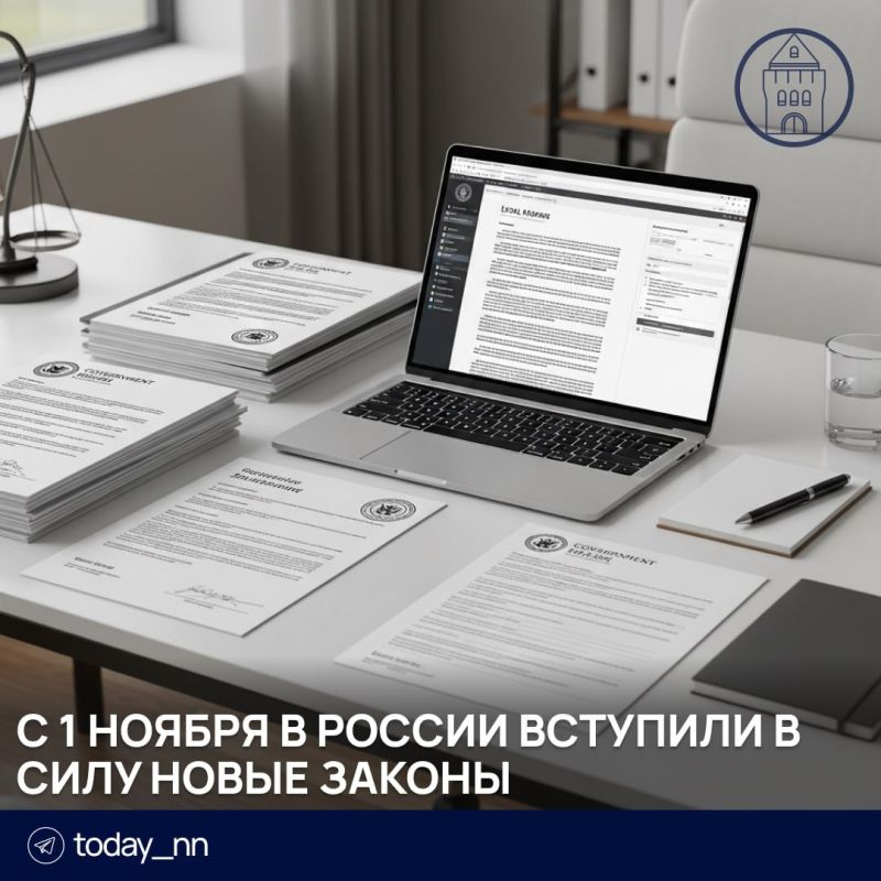 Что нового в российских законах с 1 ноября: важные изменения, которые не стоит игнорировать