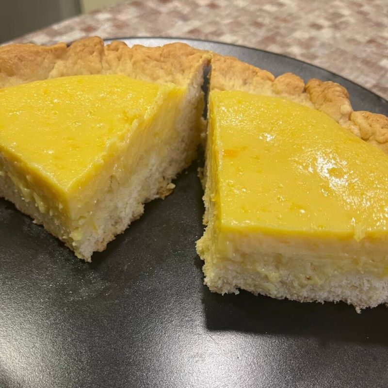 Нежный лимонный пирог с сгущенкой: простота и изысканность на вашем столе