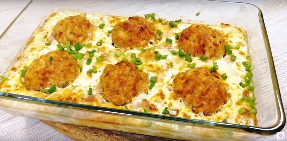 Нежная запеканка с макаронами в стиле карбонара: просто, быстро и вкусно