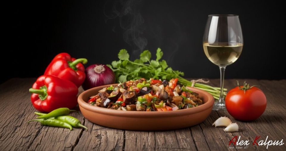 Баклажаны в сванской соли: рай для ценителей грузинской кухни