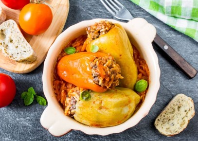 Идеальный фаршированный перец с грибами: простое и изысканное блюдо