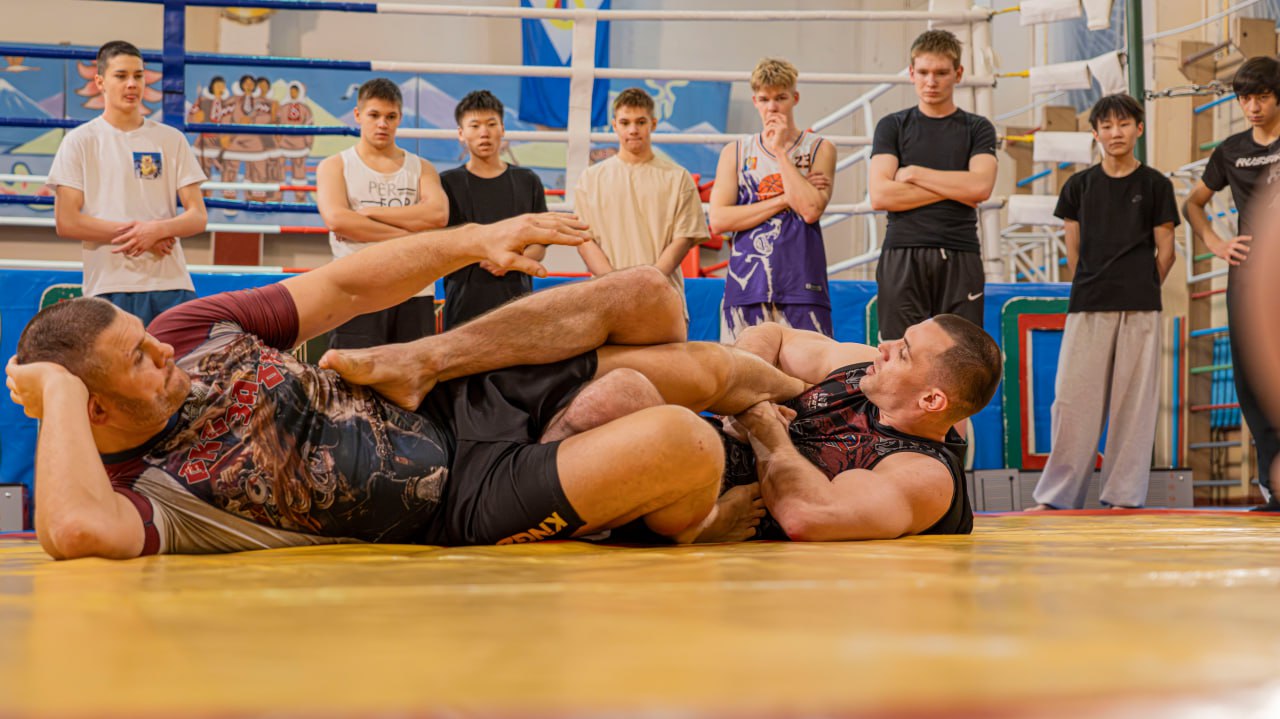 В Воднике состоялся мастер-класс от именитых спортсменов
