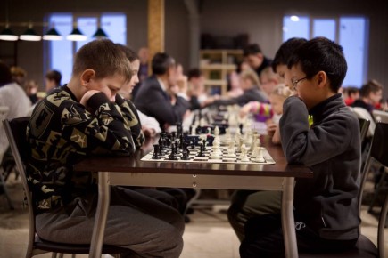 Шахматный турнир в честь 95-летия Чукотки собрал 55 участников всех возрастов!
