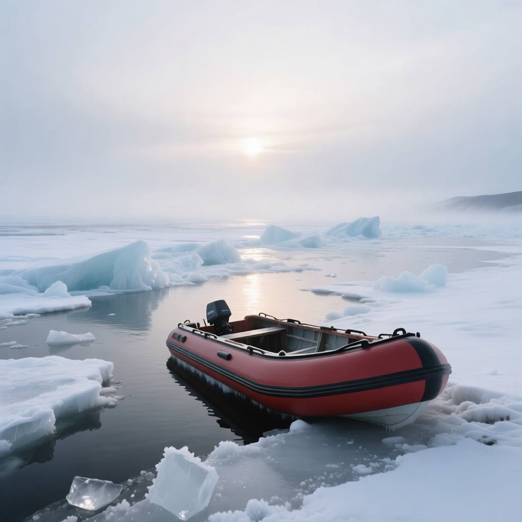 Об опасности выхода на воду в зимний период