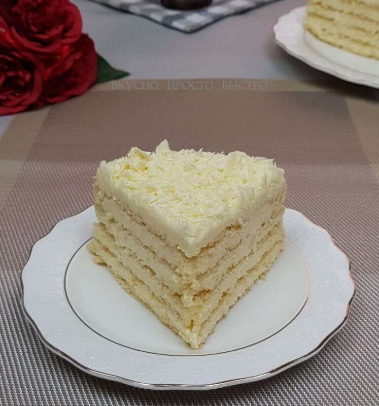 Торт Пломбир: просто и бесподобно — идеальный десерт без выпечки