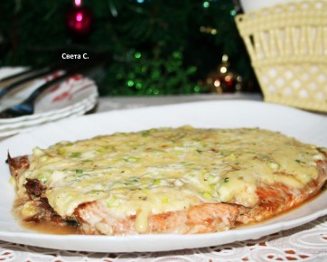 Нежный голец, запеченный под сырной корочкой: идеальное блюдо для любого стола