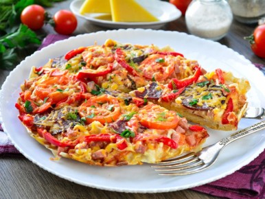 Невероятная пицца за 15 минут: быстро, вкусно и просто