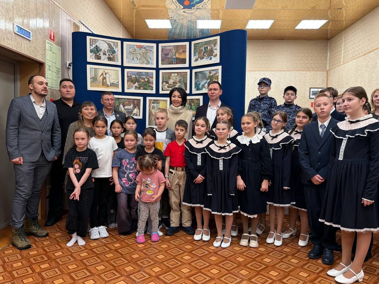 «Эхо блокадного Ленинграда»: выставка в Детской школе искусств «Эхо блокадного Ленинграда»: выставка в Детской школе искусств