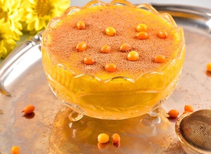 Мусс из облепихи и манной крупы: лёгкое лакомство из простых ингредиентов