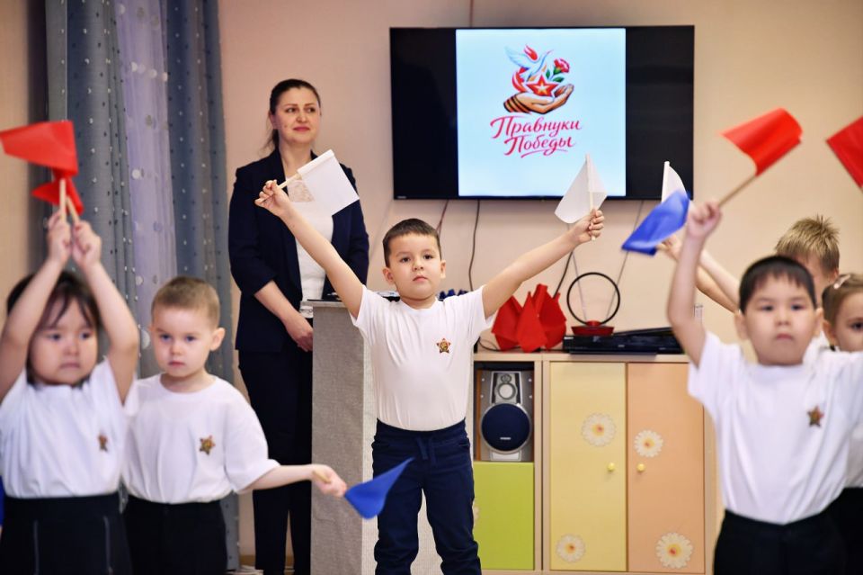 Первый патриотический клуб «Правнуки Победы» для дошкольников открылся в Анадыре