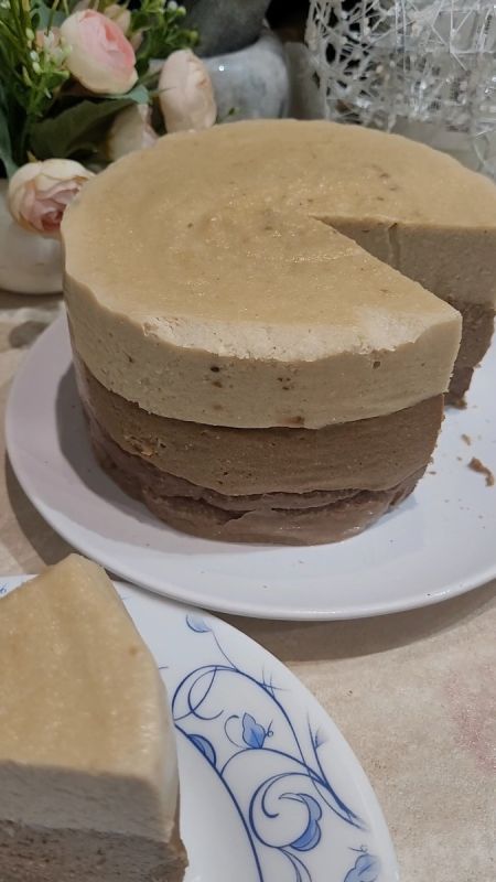 Волшебный растительный торт три шоколада без выпечки для новогоднего стола