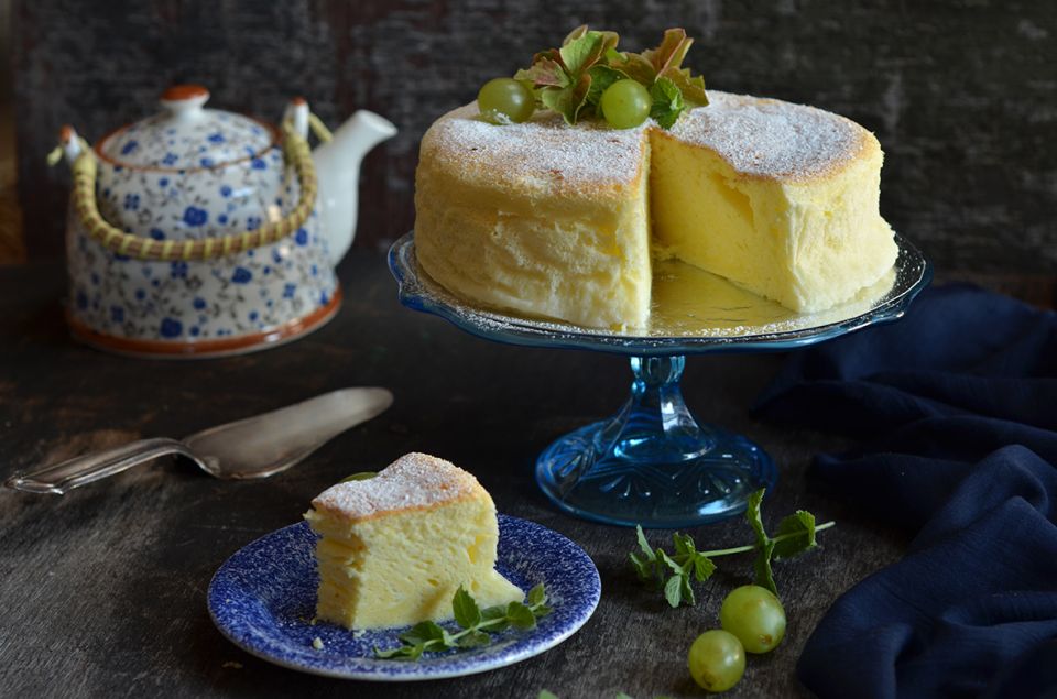 Японский чизкейк: Нежный десерт, который покорит ваше сердце