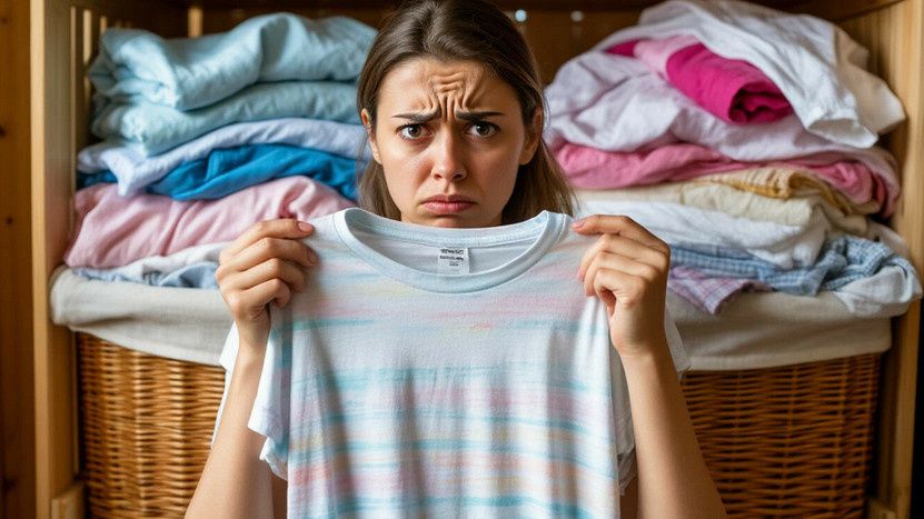 Ленивая стирка: как избежать цветных катастроф