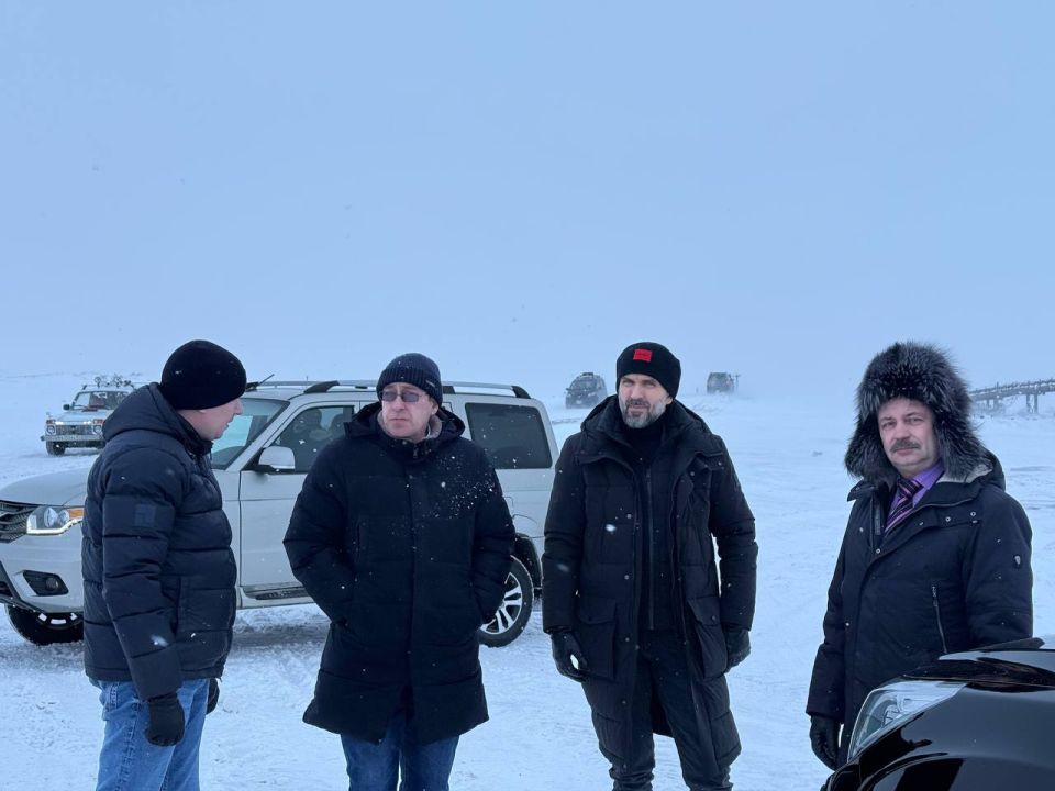 В Анадыре запущено движение по региональной ледовой переправе!