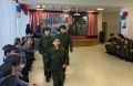 Сотрудники следственного управления приняли участие в смотре строя и песни подшефных воспитанников