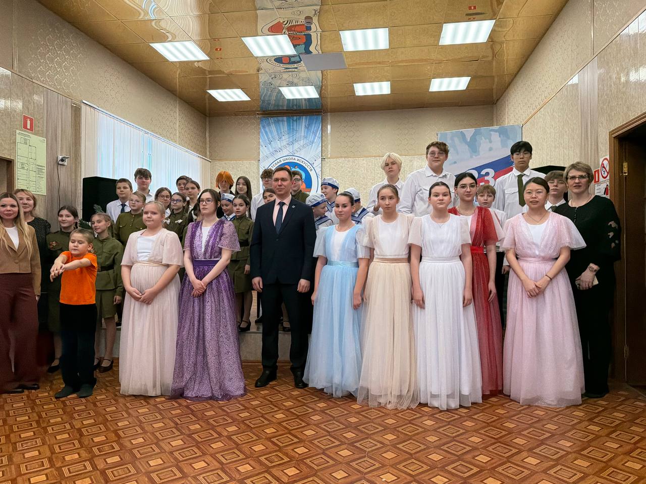 Творчество во славу защитников: в Детской школе искусств Анадыря прошли праздничные мероприятия