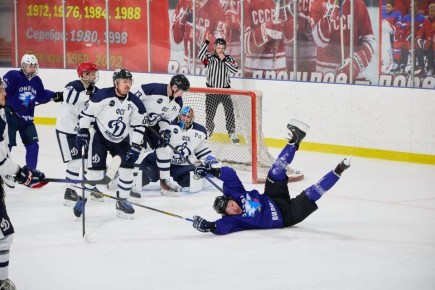 Делимся яркими снимками с игры «Динамо» - «Океан»