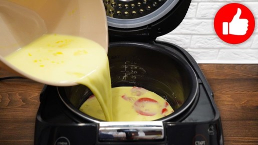 Вкусный омлет с помидорами: идеальный завтрак в мультиварке