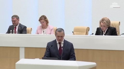 Полпред ДФО. Юрий Трутнев выступил в Совете Федерации в рамках правительственного часа