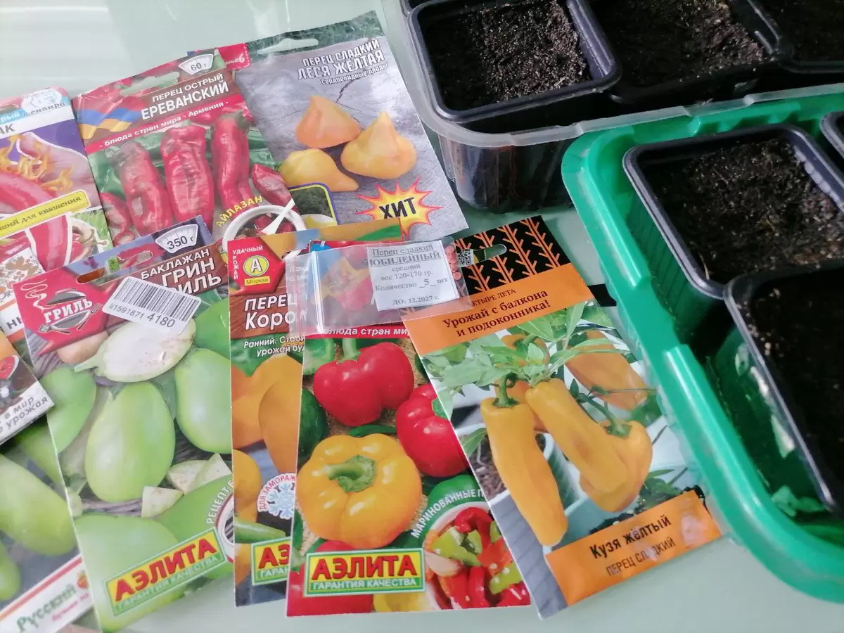 Секреты успешной посадки перцев и баклажанов на рассаду