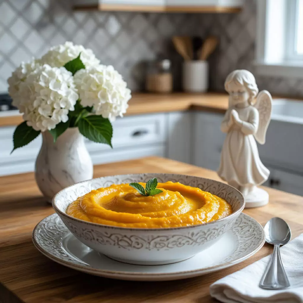 Вкусный тыквенный суп-пюре за 40 минут