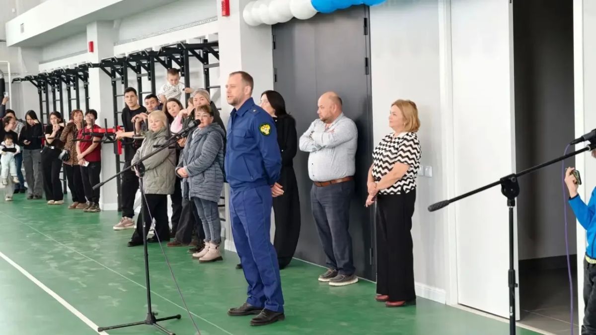 Прокурор Чукотского района принял участие в торжественном открытии спортивного зала в селе Лаврентия Прокурор Чукотского района принял участие в торжественном открытии спортивного зала в селе Лаврентия