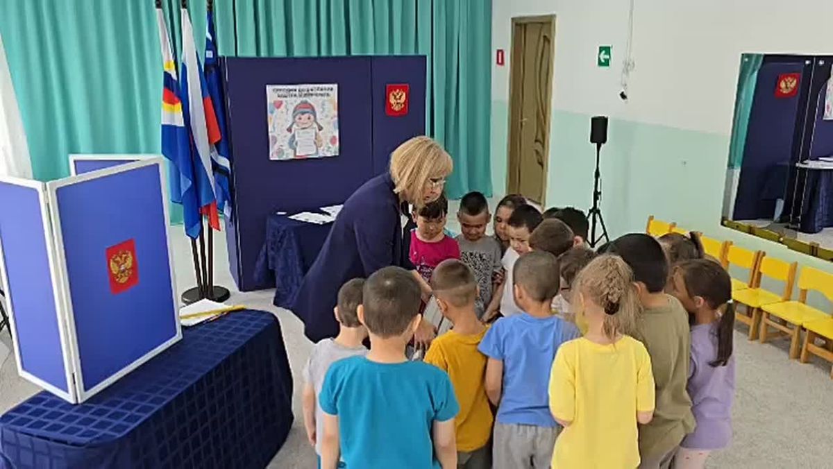 Сегодня — дошкольник, завтра — избиратель!
