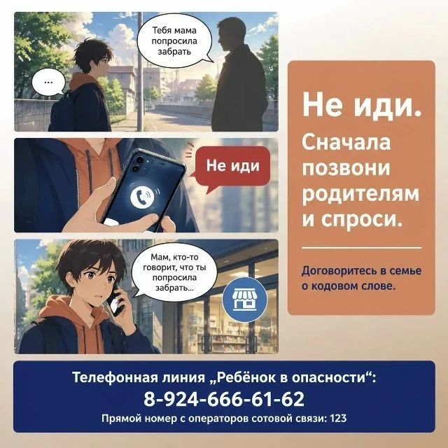 Следственное управление СК России по Чукотскому автономному округу напоминает о важности соблюдения правил личной безопасности несовершеннолетними при взаимодействии с незнакомыми лицами Следственное управление СК России по Чукотскому автономному округу напоминает о важности соблюдения правил личной безопасности несовершеннолетними при взаимодействии с незнакомыми лицами
