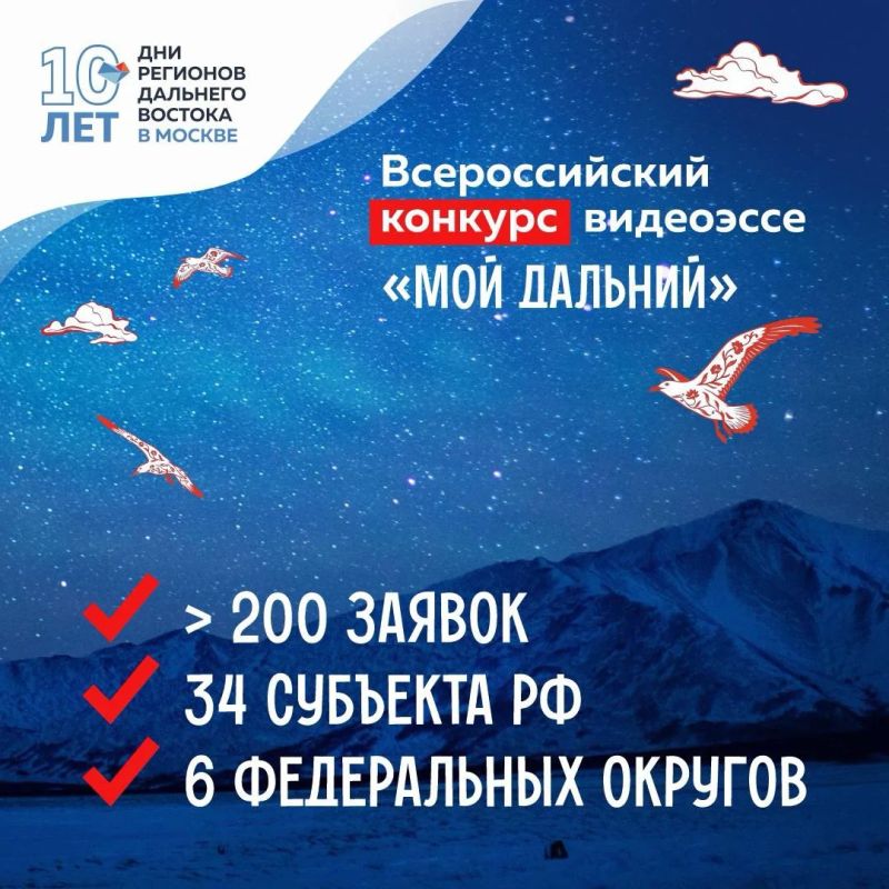 Более 200 заявок и 18 дней до конца регистрации в конкурсе «Мой Дальний»