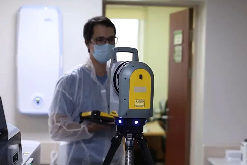 Здание окружной больницы просканируют лазером, сообщает ИА "Чукотка" Здание окружной больницы просканируют лазером, сообщает ИА "Чукотка"