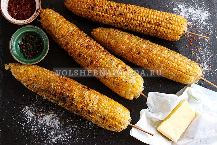 Идеальный летний рецепт кукурузы на мангале