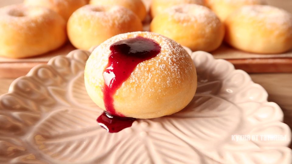 Творожные пончики в духовке: просто и вкусно