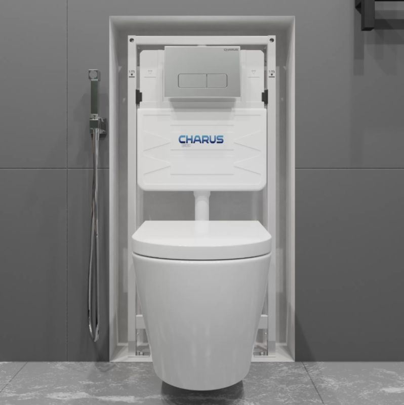 Преимущества инсталляций CHARUS для подвесных унитазов
